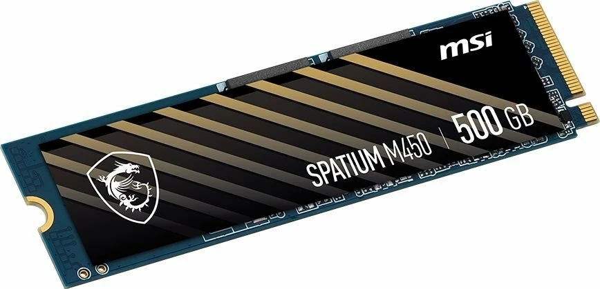 SSD MSI Spatium M450 500GB M.2 2280 PCIe Gen4 NVMe e zezë