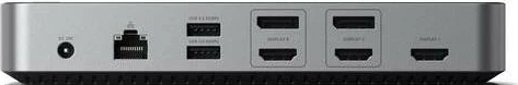 Docking station Satechi Triple 4K Display, Mac/Windows, gri
