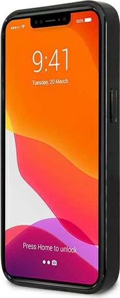 Mbështjellës Mercedes MEHCP13SESPBK për iPhone 13 mini 5.4", hardcase, Stars Pattern, i zi