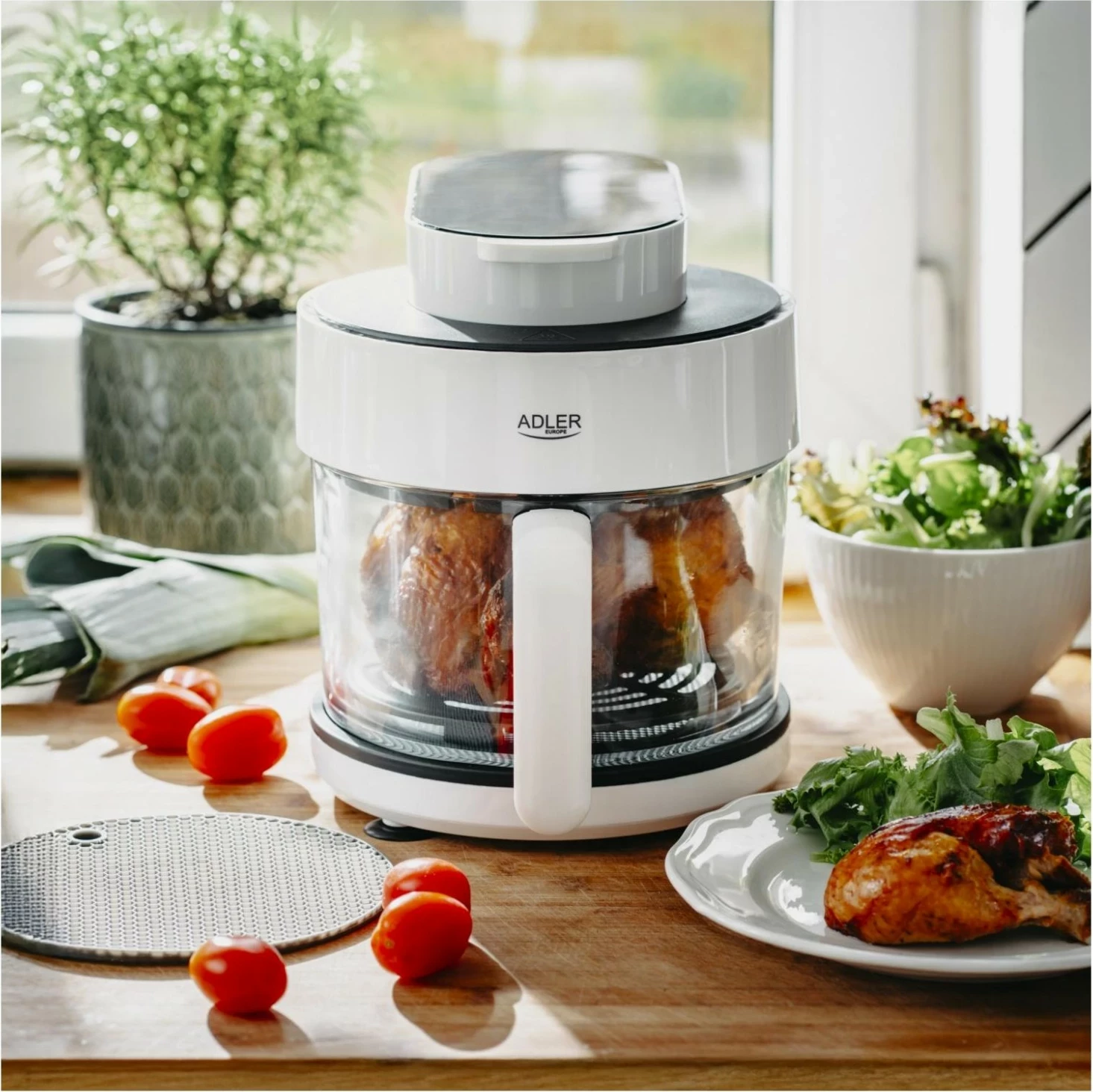 Fryer pa yndyrë Camry CR 6316, i bardhë