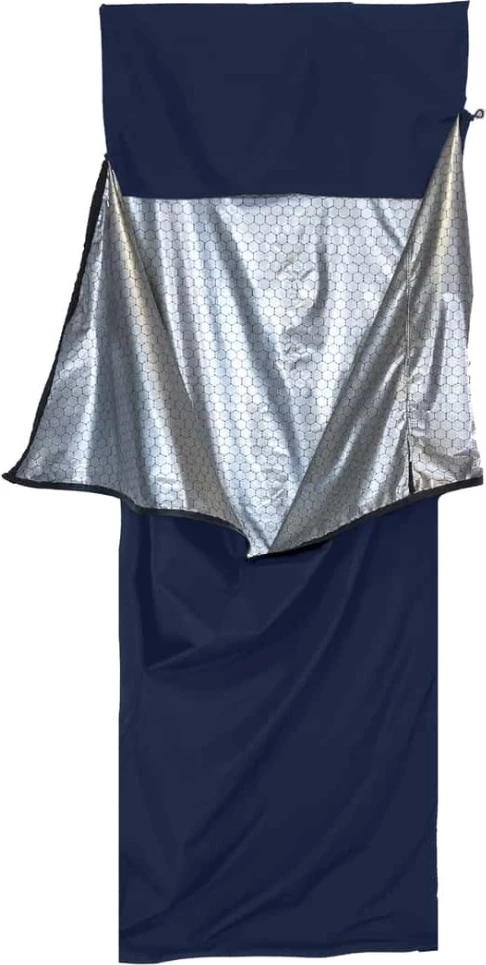 Thes gjumi izolues LayOn CozyBivy 210 x 65 cm, blu e errët