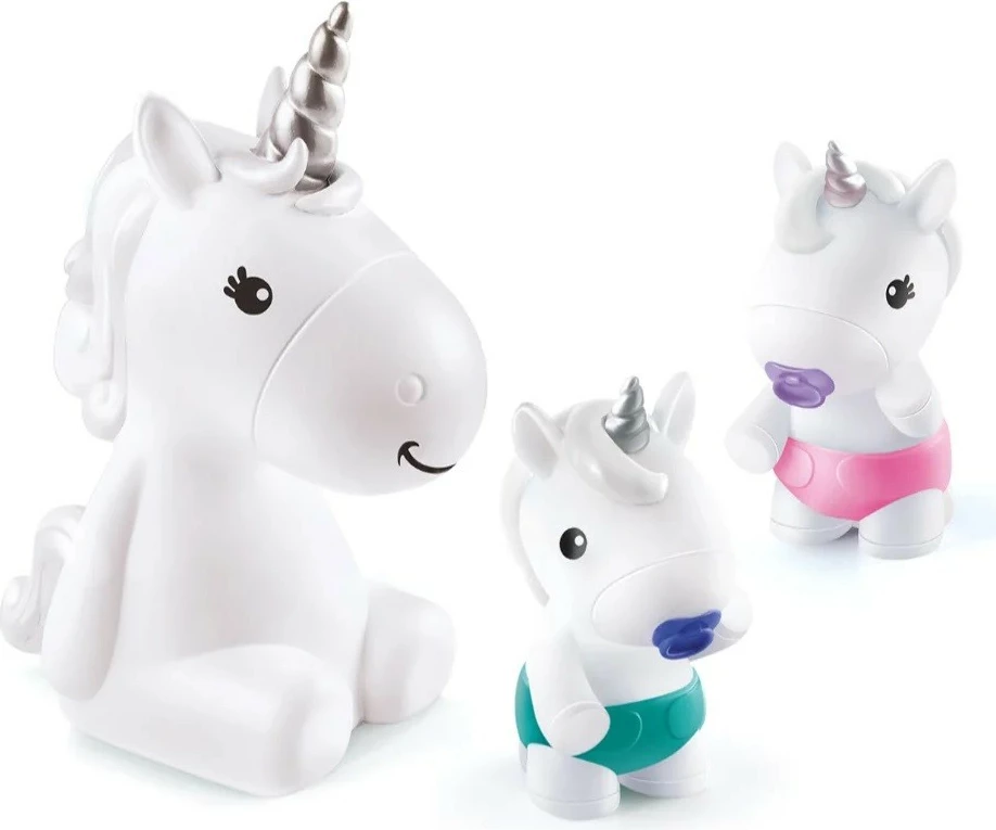 Set DIY figura ndriçuese njëbrirësh, Epee Glowing Decorozes, EP60047, shumëngjyrëshe