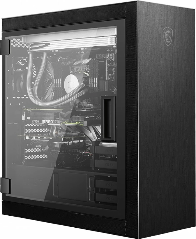 Kasë MSI MPG SEKIRA 500P, midi tower, xham anësor, e zezë