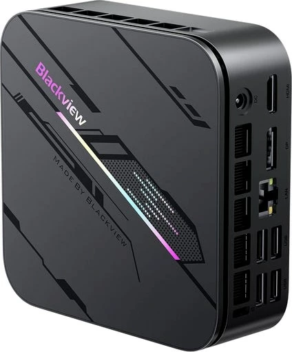 Kasë mini PC Blackview MP100 Pro, Intel Core i3-1215U, 16GB RAM, 512GB SSD, e zezë