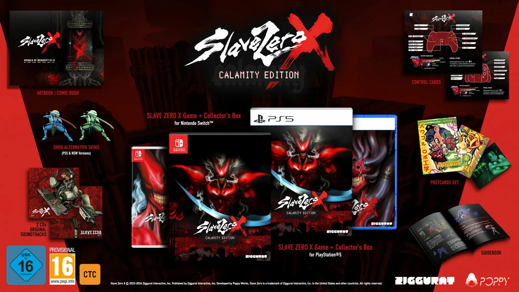 Lojë për Nintendo Switch Ziggurat Interactive Slave Zero X Calamity Edition (fizike, paketë koleksionisti)