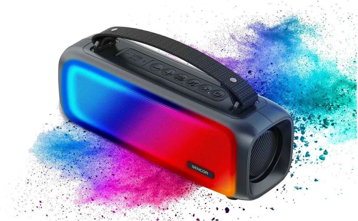 Altoparlant Bluetooth Sencor SSS 3000 KIDS, 16W, panel LED, i zi