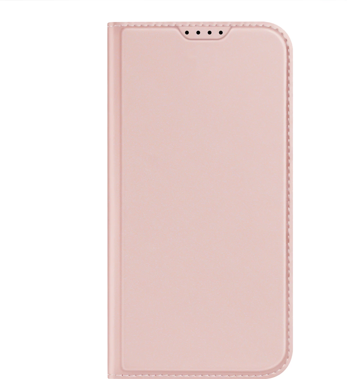 Mbështjellës Dux Ducis Skin Pro për iPhone 15 Plus, me xhep kartelash, rozë