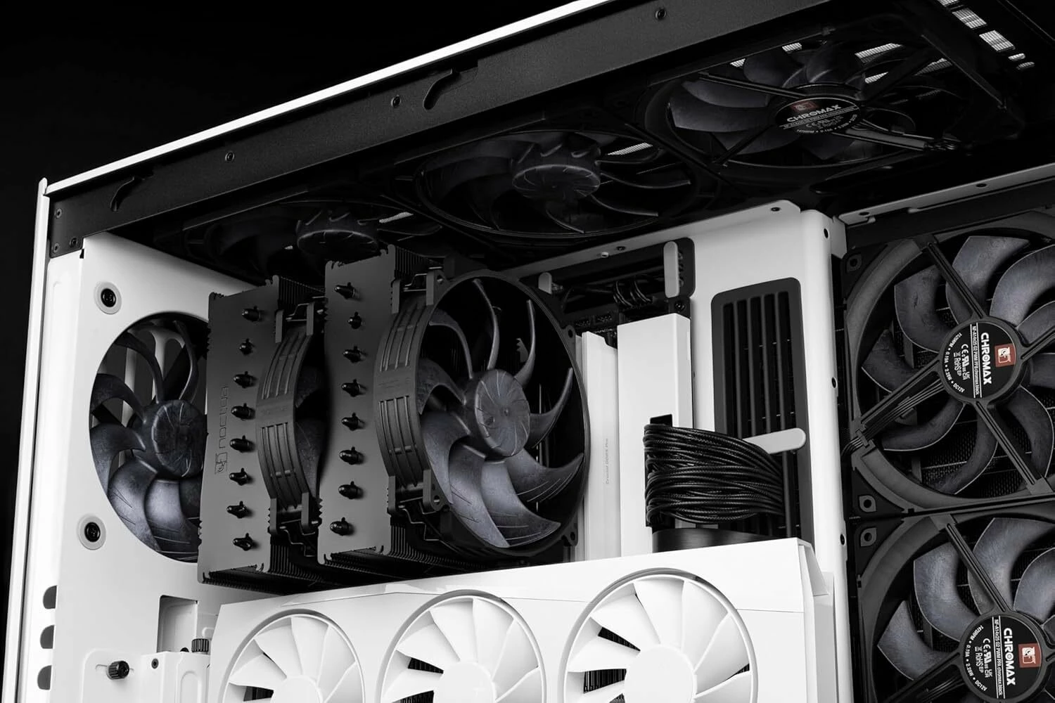 Ftohës CPU Noctua NH-D15 G2 chromax.black 2x140mm, i zi