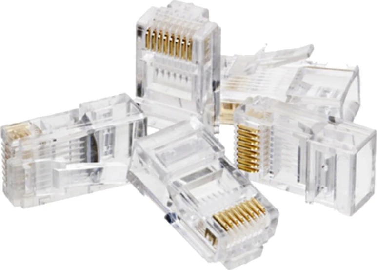 Konektor kablli RJ45 Alantec WT001, Transparent