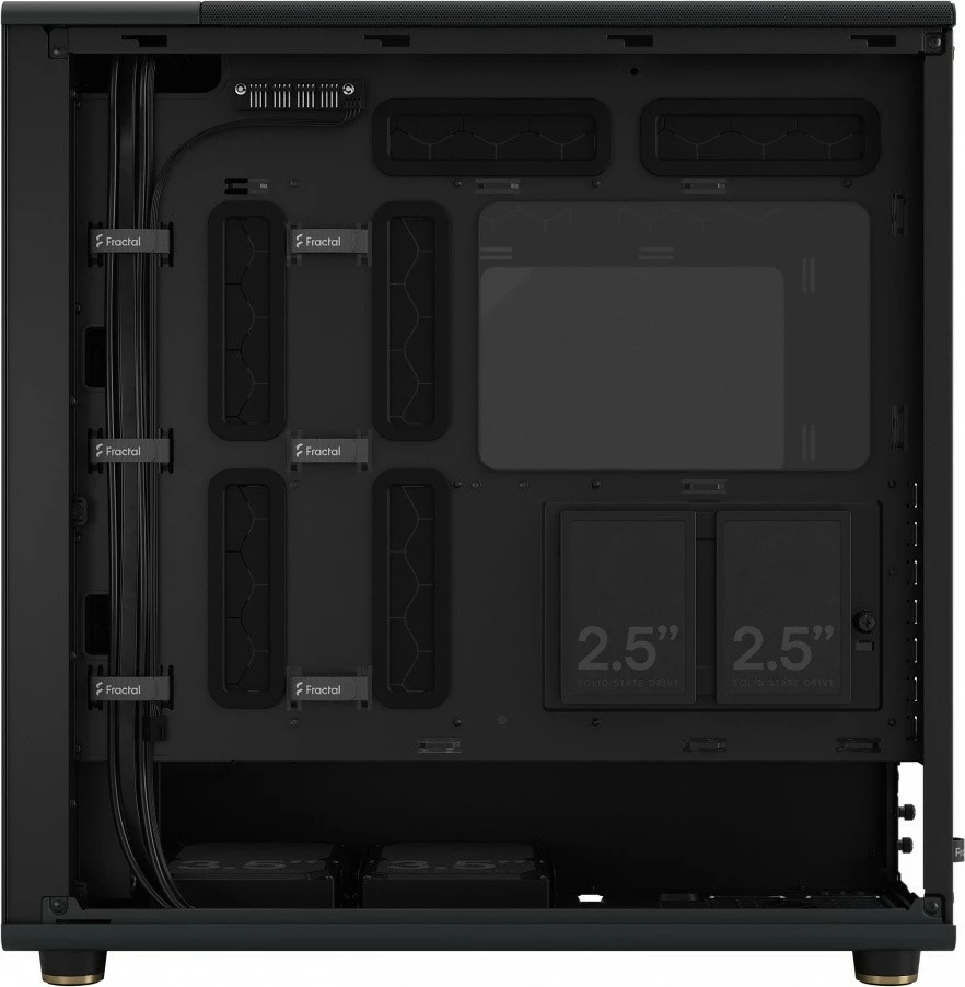 Kasë Fractal Design North XL Charcoal Black TG Dark, Midi Tower, e zezë