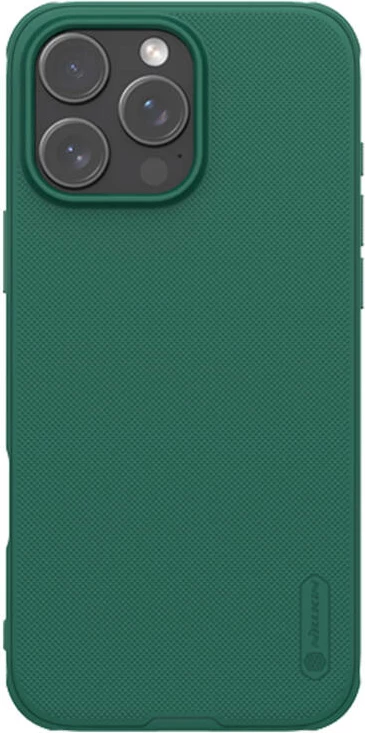 Mbështjellës Nillkin Super Frosted Shield Pro për iPhone 16 Pro Max, i gjelbër