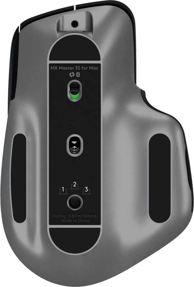 Maus Logitech MX Master 3S për Mac, wireless, gri