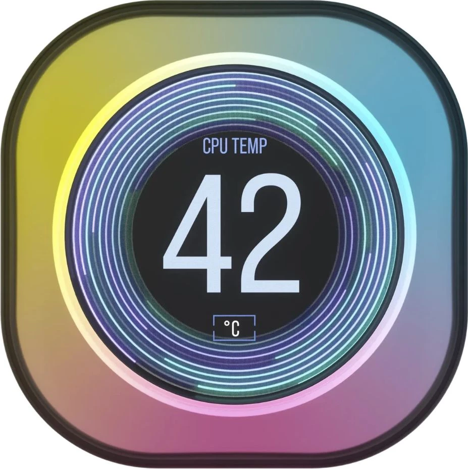 Kit ndriçimi Corsair iCUE LINK LCD Module CW-9061011-WW, modul LCD për PC, iCUE LINK, Black