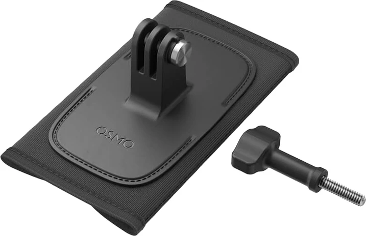 Mbajtëse për rrip çante DJI Osmo Action, për kamera sportive, e zezë