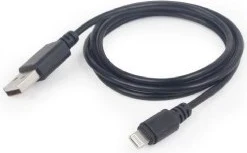 Kabllo Gembird CC-USB2-AMLM, 1m, SB A Micro-USB B, e zezë