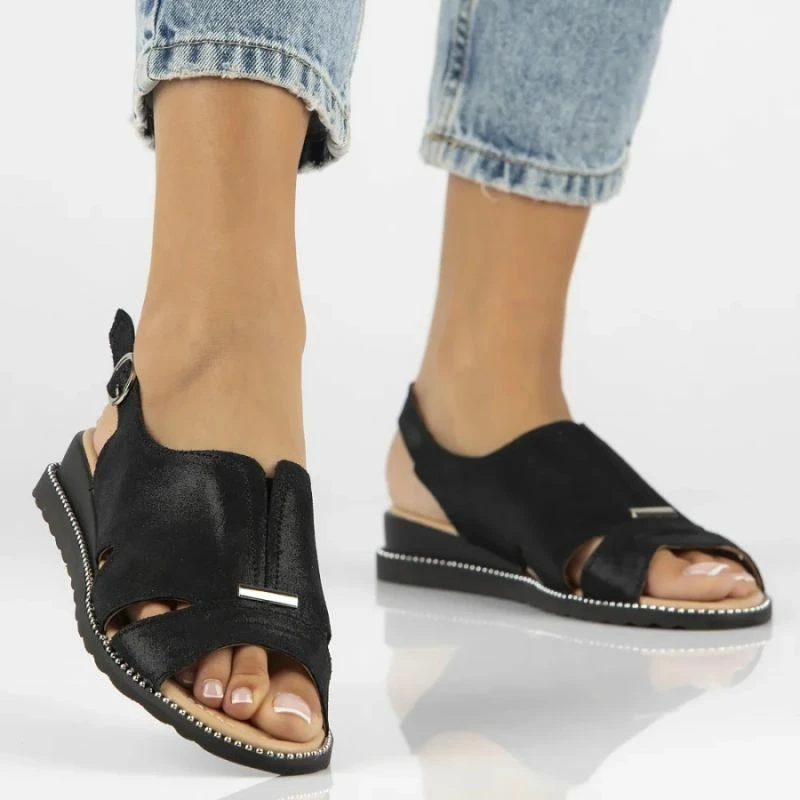 Sandale për femra Filippo DS4470, të zeza