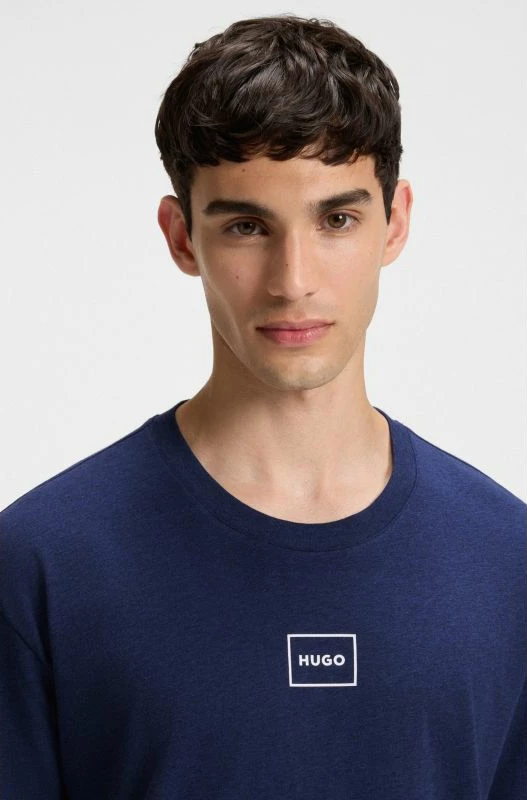 Maicë nate për meshkuj Hugo Loungewear Laze AZZURRO