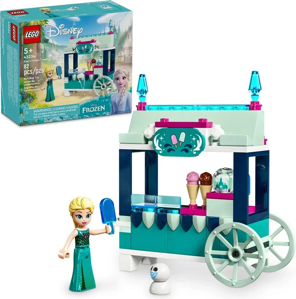 Set LEGO Disney 43234 Elsa's Frozen Treats, 82 pjesë