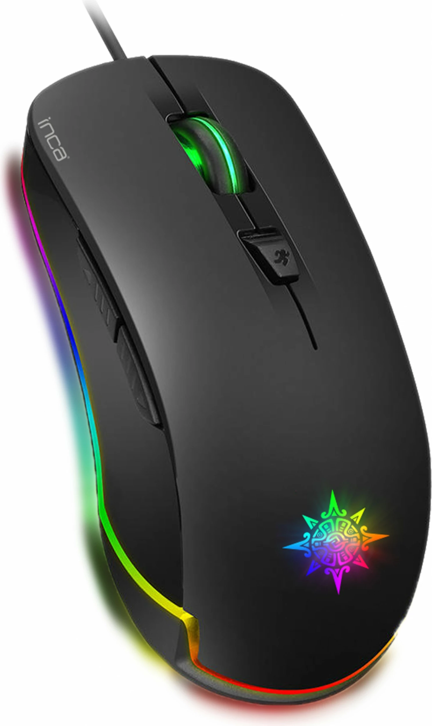 Maus gaming Inca IMG-327, 4800 DPI, ambidextrous, i zi, me ndriçim