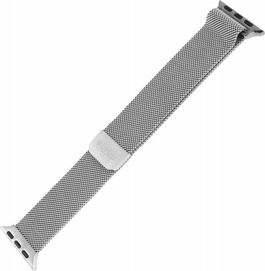 Rrip për Apple Watch Fixed Mesh FIXMEST-436-BK 49/45/44/42mm, argjend
