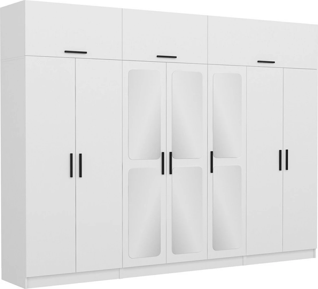 Dollap Skye Decor, i bardhë, 3946