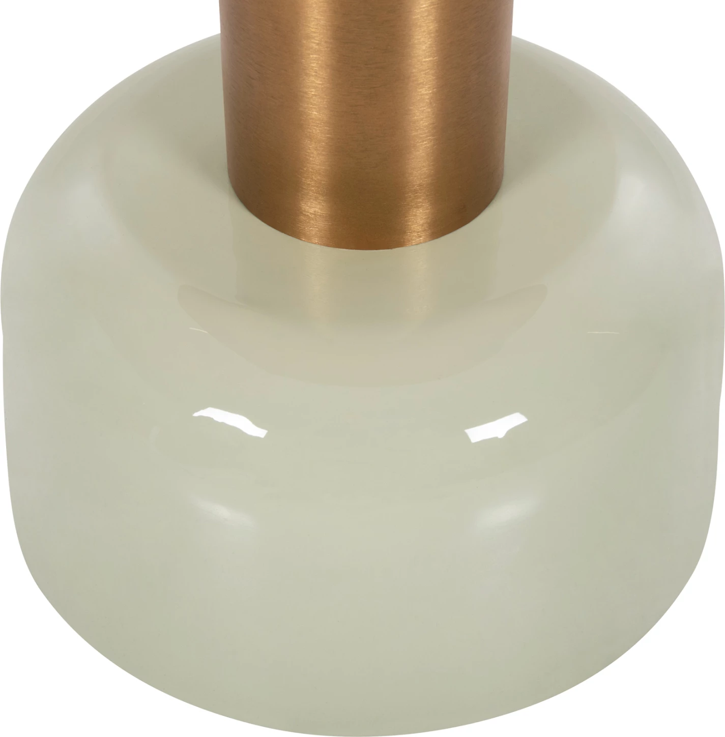 Tavolinë anësore ERODE FH4243.07 metalike në krem-ari Φ40,5x48Hcm