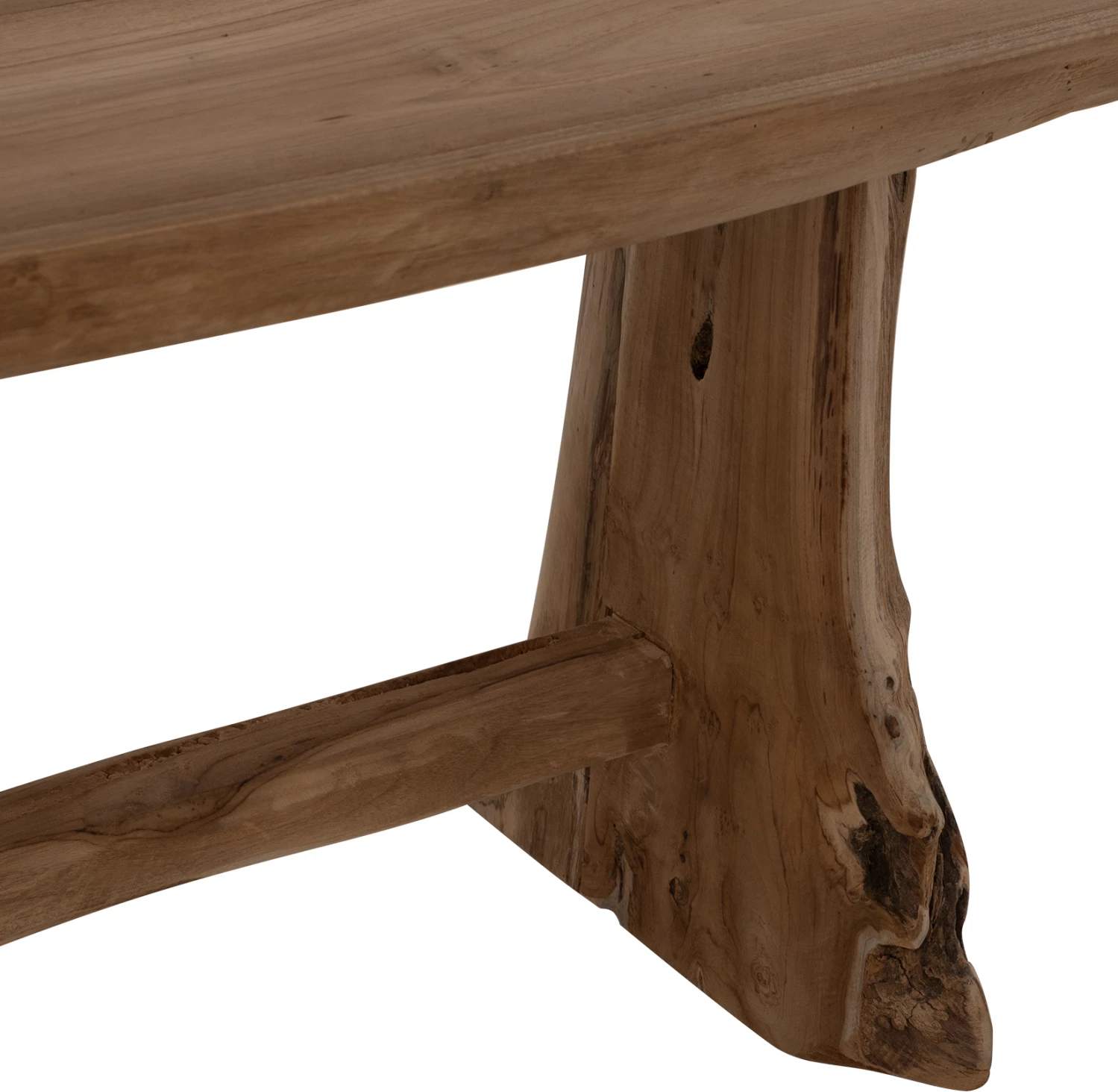 Stol FH9347 dru tik ngjyrë natyrale 80x40x45