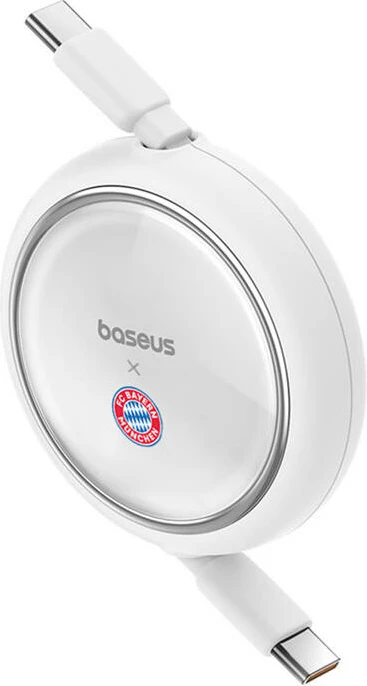 Kabllo USB-C në USB-C Baseus Bayern Edition, 100W, 100 cm, Bardhë