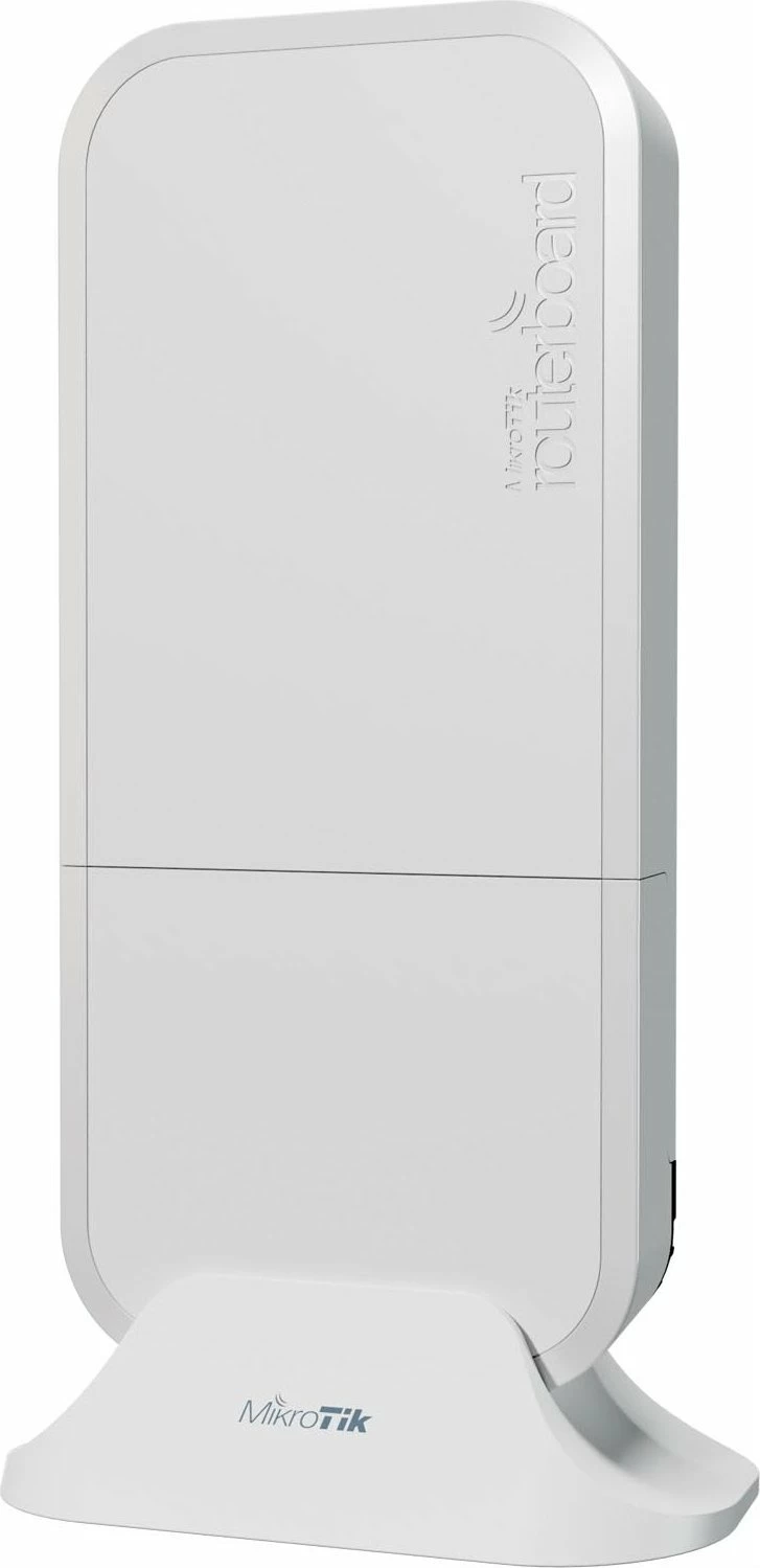 Router MikroTik wAP ax WAPG-5HAXD2HAXD, Wi‑Fi 6, 2x Gigabit Ethernet, WPA3, PoE-in, outdoor, i bardhë