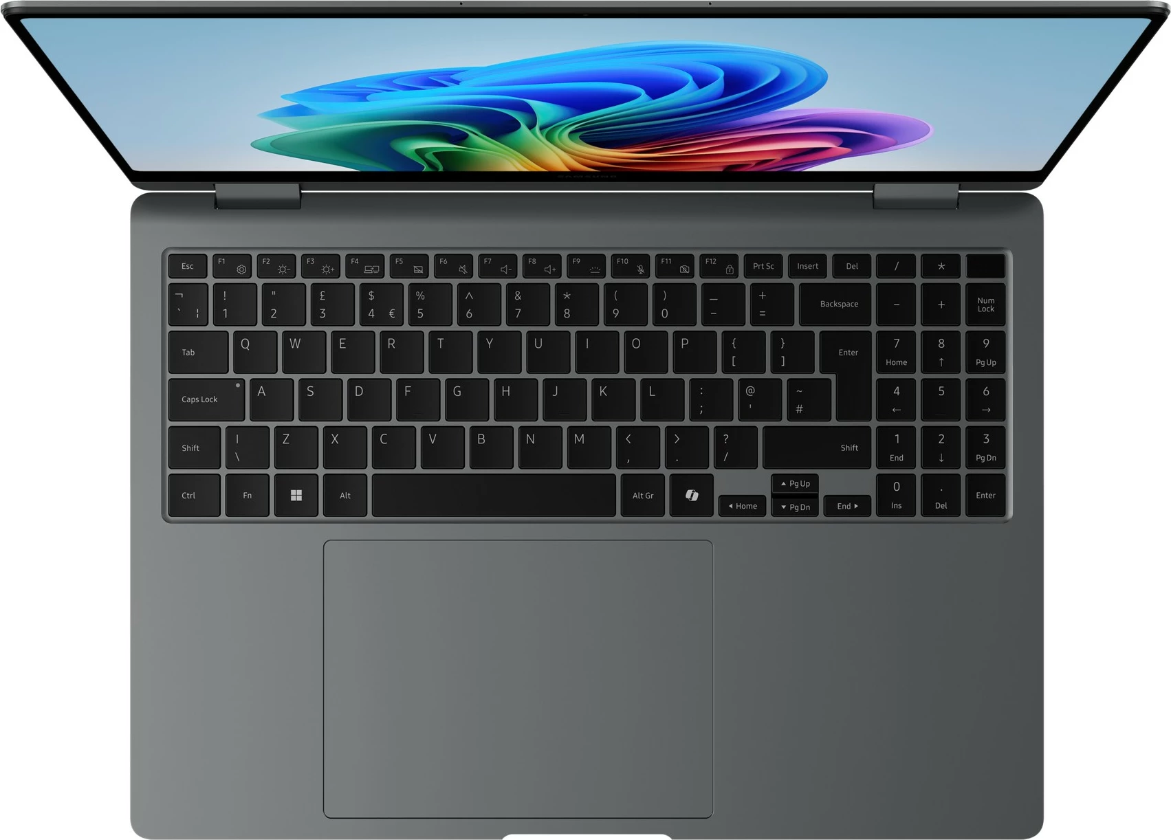 Laptop Samsung Galaxy Book5 Pro 360, Intel Core Ultra 7, 32GB RAM, 1TB SSD, 16 inç, gri