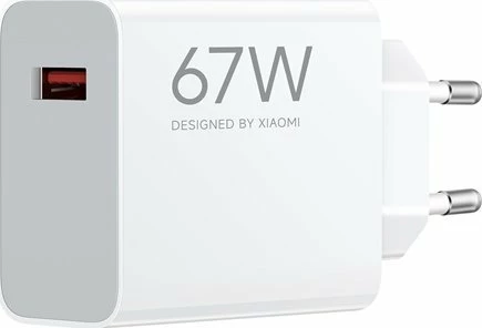 Karikues rrjeti Xiaomi HyperCharge BHR07SKEU 67W, 1x USB-A, pa kabllo, i bardhë