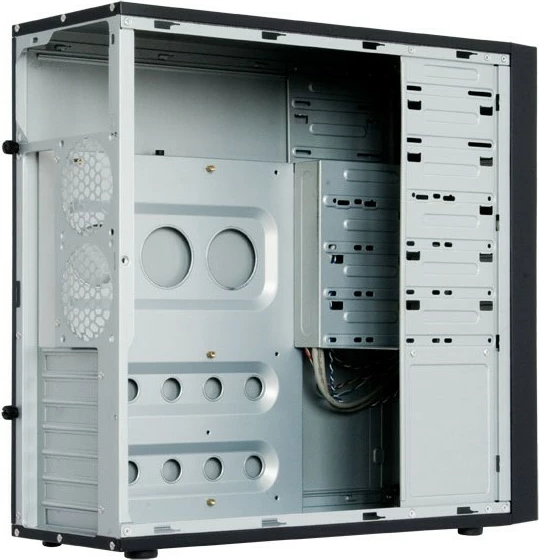 Kasë Chieftec CQ-01B-U3-OP, Midi Tower, PC, ATX, micro ATX, e zezë