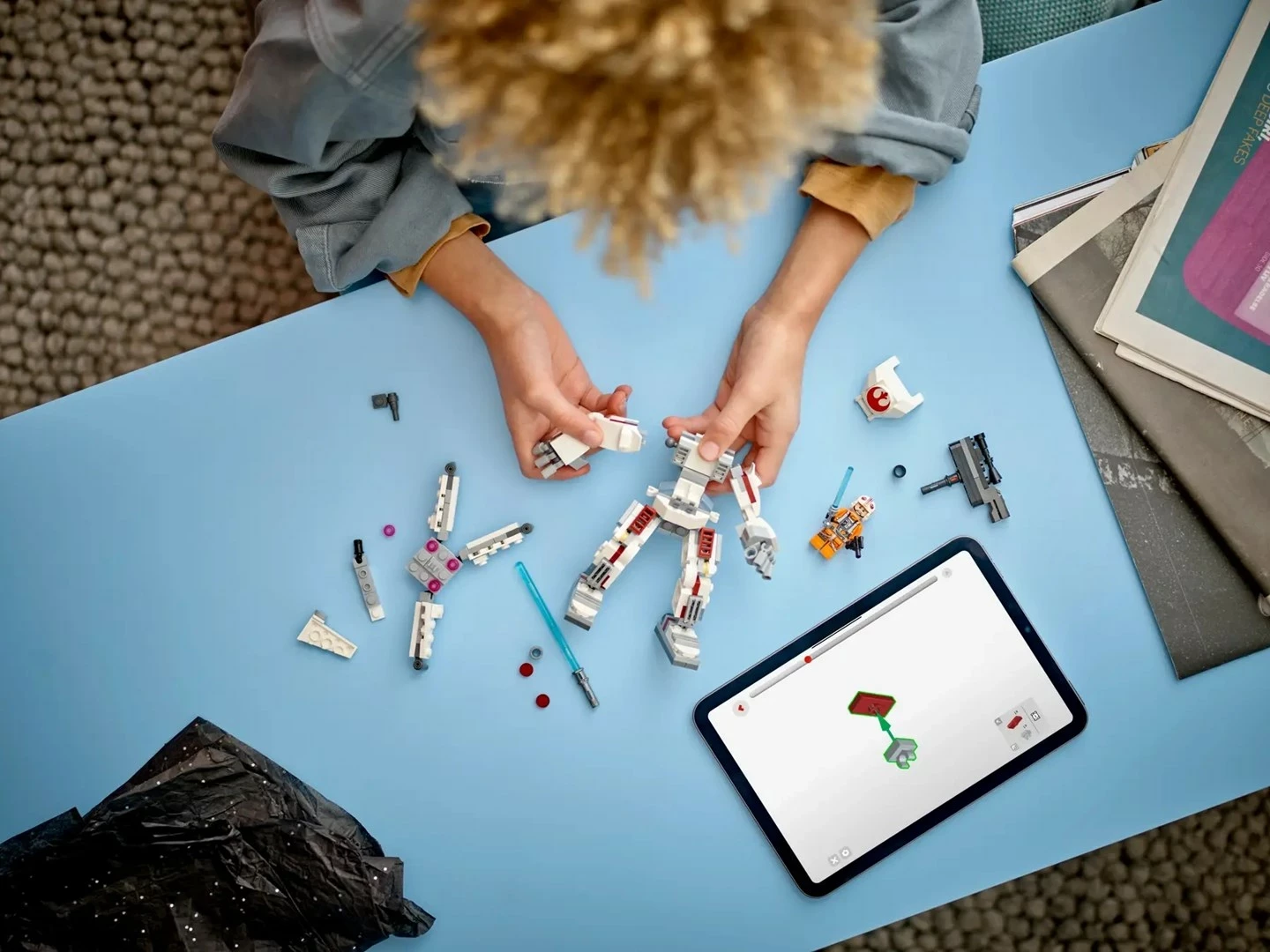 Set LEGO Star Wars 75390 Luke Skywalker X-Wing Mech