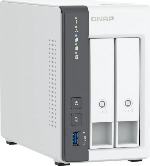 NAS server QNAP TS-216G, Tower, Ethernet LAN, Bardhë