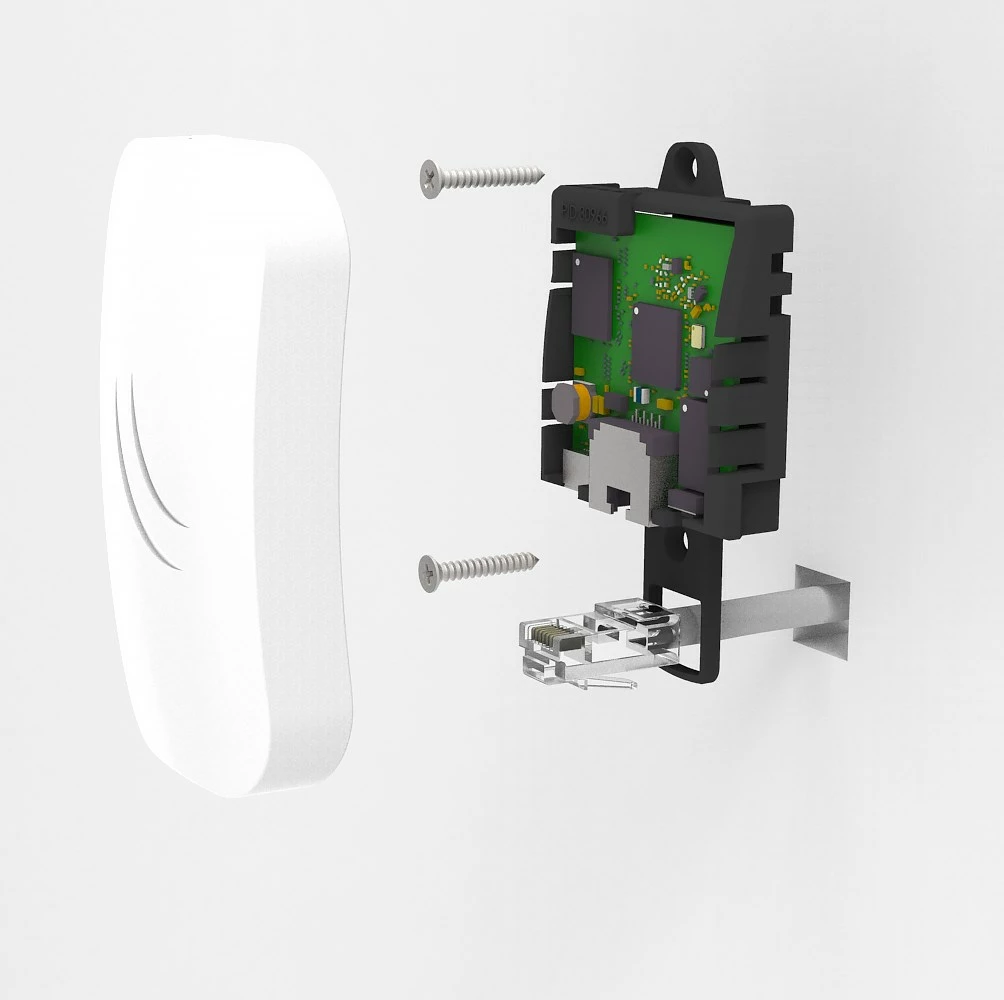 Router MikroTik cAP lite RBcAPL-2nD, PoE, Bardhë