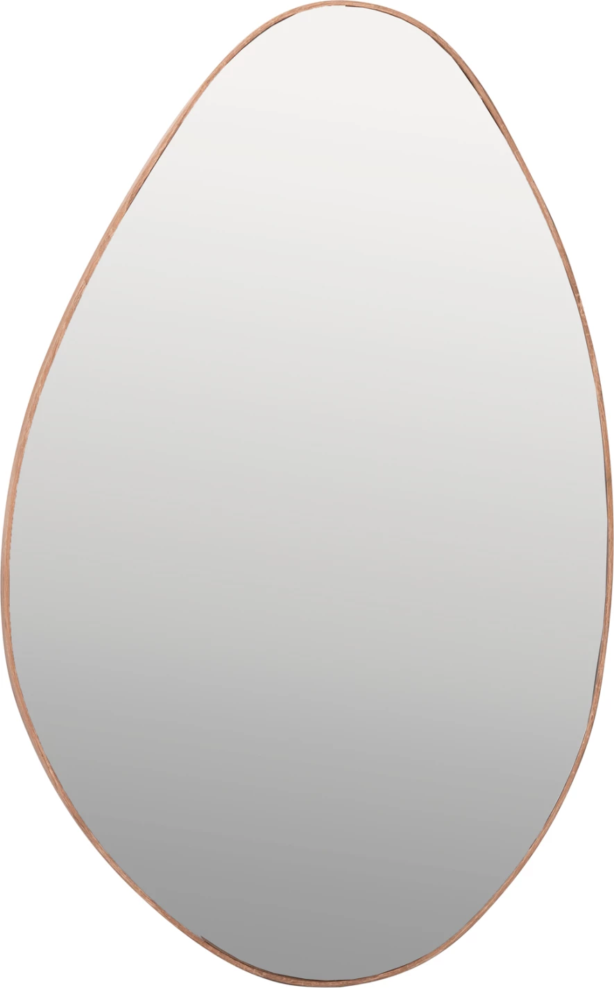 Pasqyrë muri DROP FH4488.03 kornizë MDF ngjyrë druri natyral 50x80H cm.