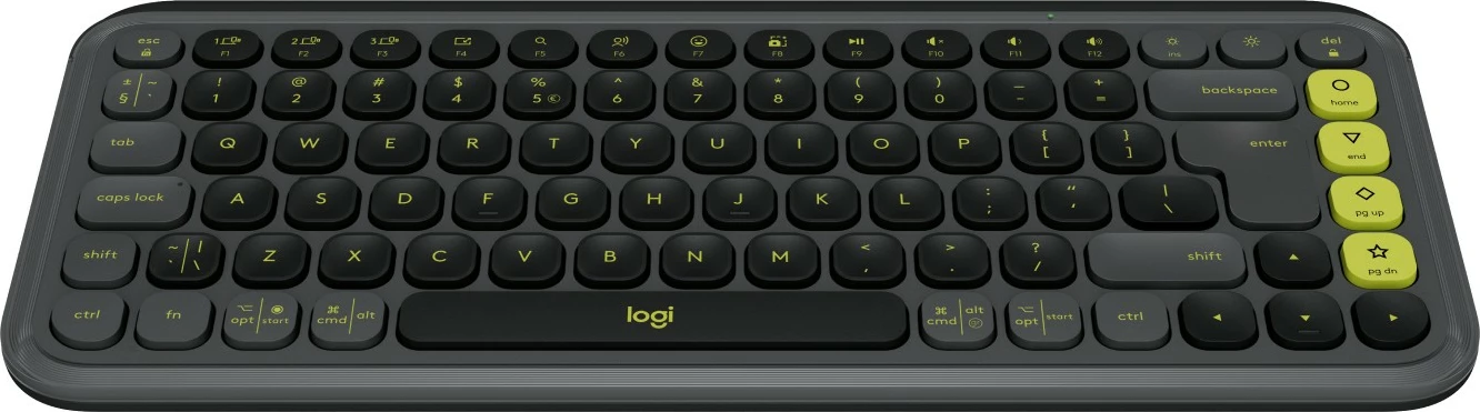 Tastierë Logitech POP ICON KEYS, Bluetooth, Mini, Graphite
