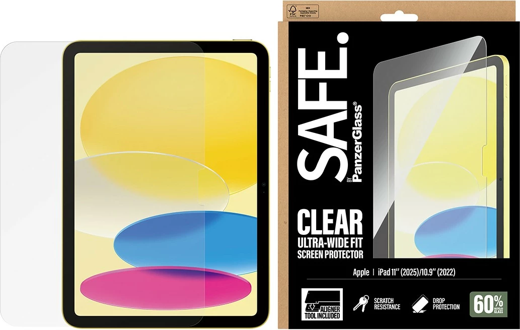 Xham mbrojtës PanzerGlass për iPad 11th 11 (2025)