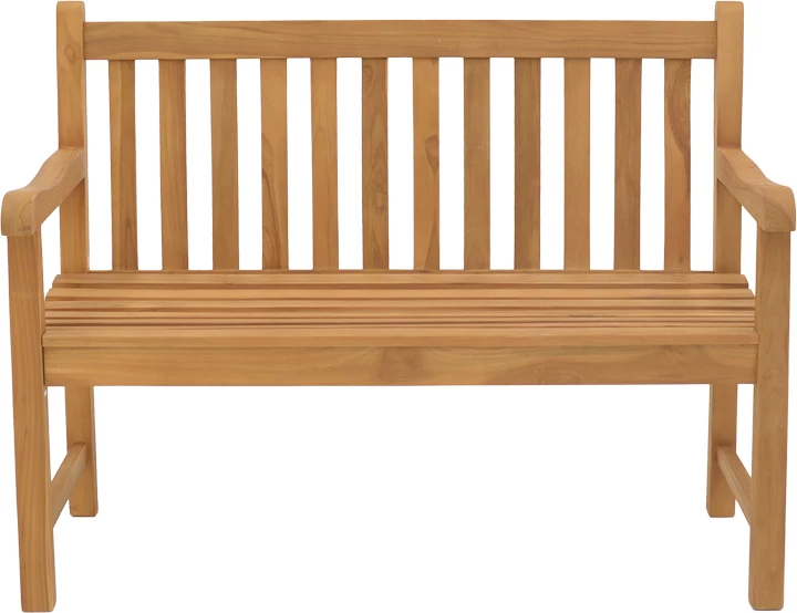 Divan Nat dru teak, ngjyrë natyrale, 120x57x96cm