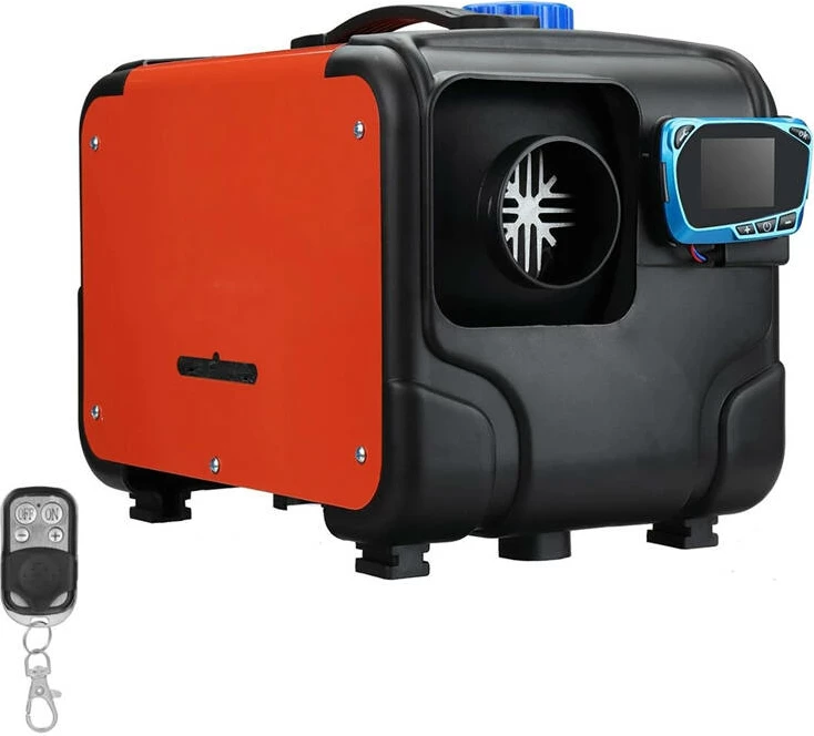 Ngrohës parkimi BlitzWolf BW-AH-H1B-BT, 5kW, dizel, i kuq dhe zi