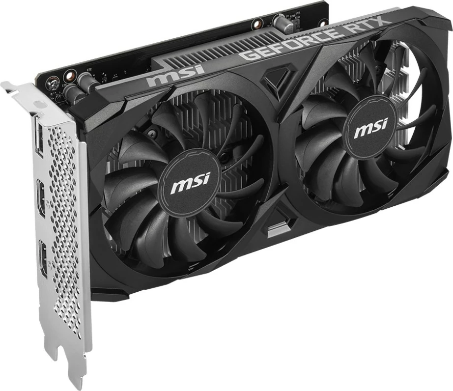 Kartelë grafike MSI VENTUS GeForce RTX 3050 6 GB, GDDR6, PCI Express x8 4.0, e zezë