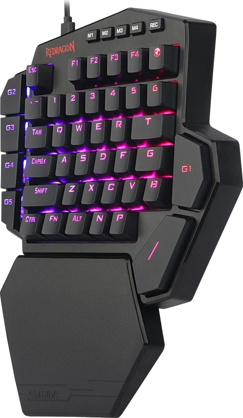 Tastierë për një dorë Redragon K585 DITI, me RGB