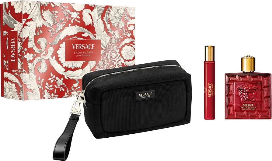 Eau de Parfum set për meshkuj Versace Eros Flame 100ml + 10ml