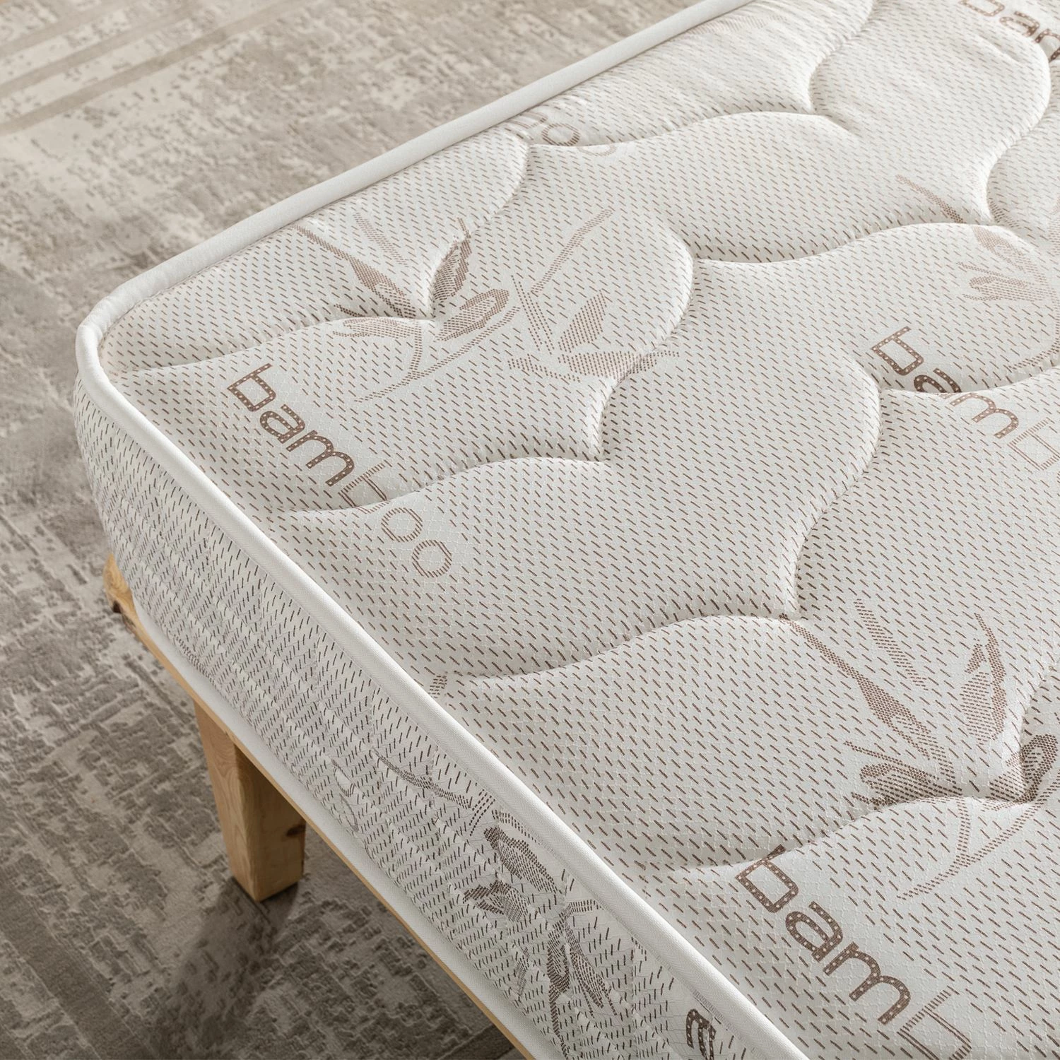 Dyshek ekonomik Skye Decor, ngjyrë kafe e çelët, 100x200 cm