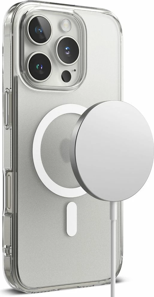 Mbështjellës Ringke Fusion MagSafe për iPhone 16 Pro Max, Transparent