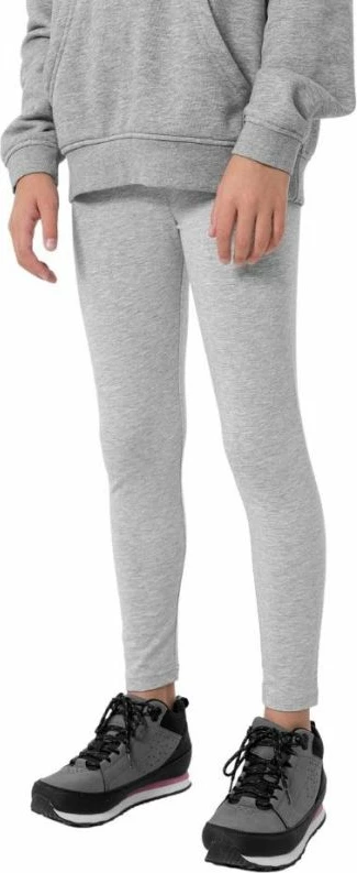 Hellonke për vajza 4F, gri të çelët