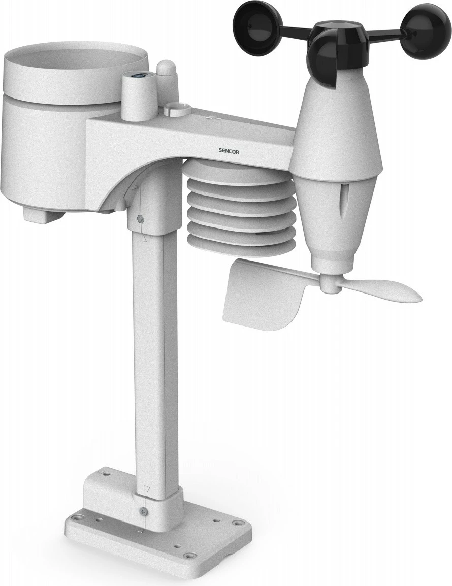 Stacion meteo Sencor SWS 12500 me WiFi, LCD 21.4cm, i zi, shumëngjyrësh