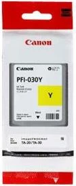 Kartushë bojë origjinale, Canon PFI-030Y (3492C001) 55 ml, verdhë