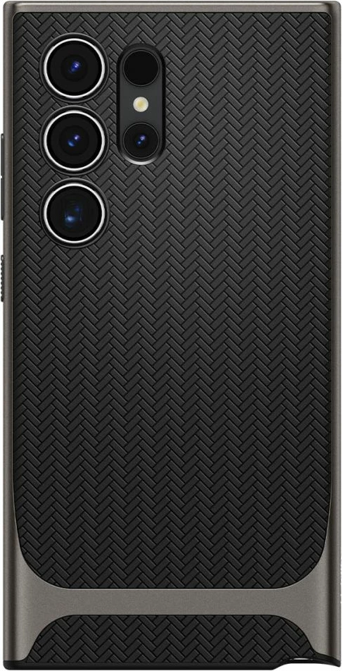 Mbështjellës Spigen Neo Hybrid për Samsung Galaxy S24 Ultra, Gri metalik