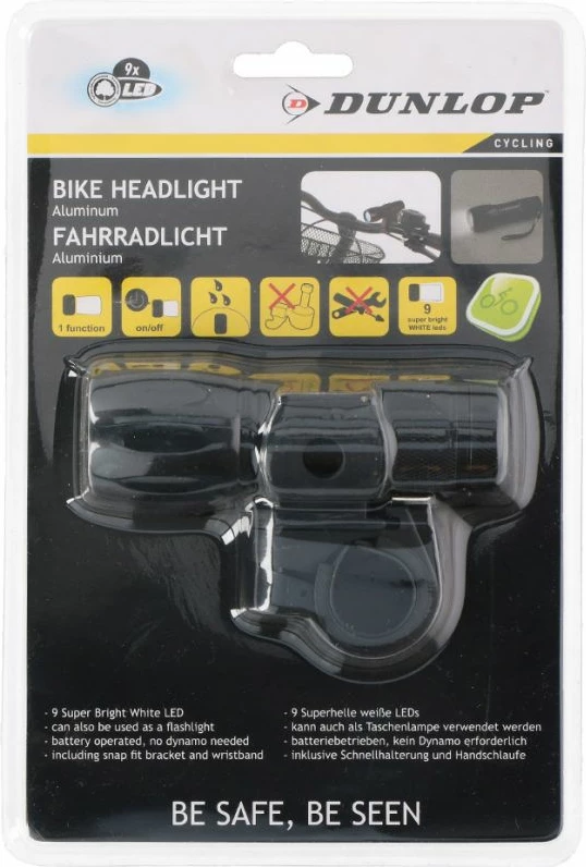 Dritë biçiklete Dunlop, e bardhë